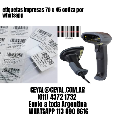 etiquetas impresas 70 x 45 cotiza por whatsapp