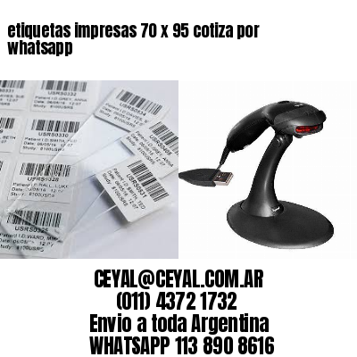 etiquetas impresas 70 x 95 cotiza por whatsapp