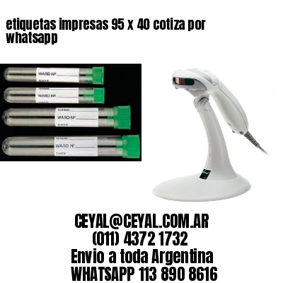 etiquetas impresas 95 x 40 cotiza por whatsapp