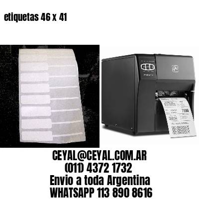 etiquetas 46 x 41