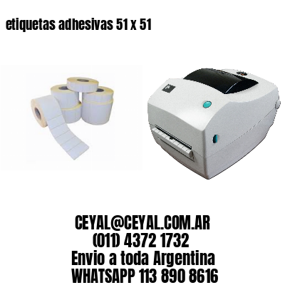 etiquetas adhesivas 51 x 51