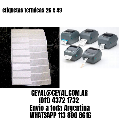 etiquetas termicas 26 x 49