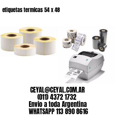 etiquetas termicas 54 x 48