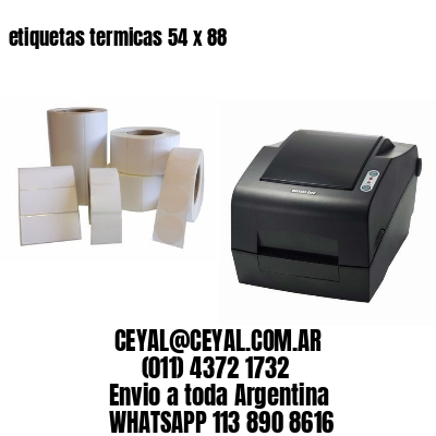 etiquetas termicas 54 x 88