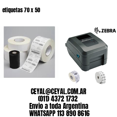 etiquetas 70 x 50