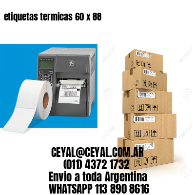 etiquetas termicas 60 x 88
