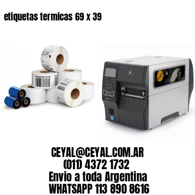etiquetas termicas 69 x 39