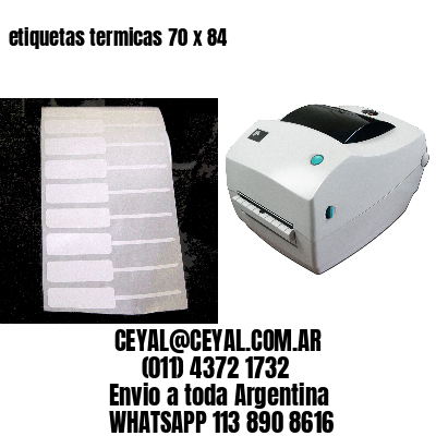 etiquetas termicas 70 x 84