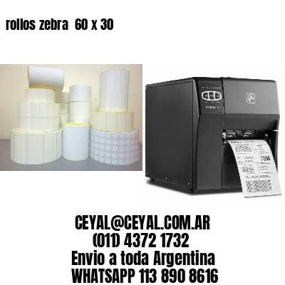 rollos zebra  60 x 30