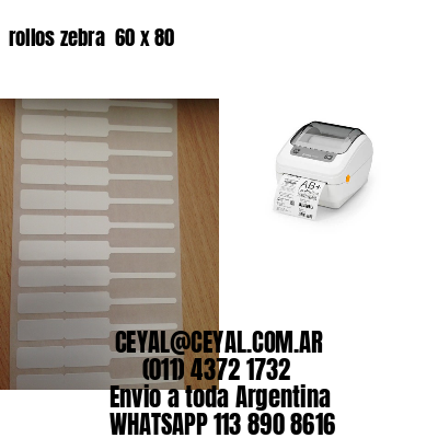 rollos zebra  60 x 80