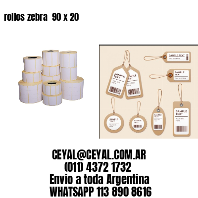 rollos zebra  90 x 20