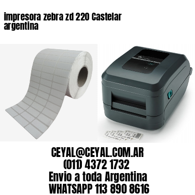 impresora zebra zd 220 Castelar argentina