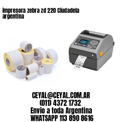 impresora zebra zd 220 Ciudadela argentina