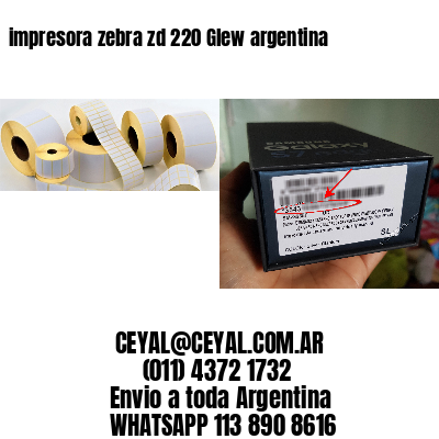 impresora zebra zd 220 Glew argentina
