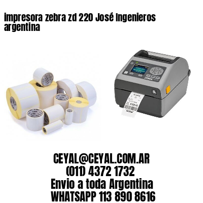 impresora zebra zd 220 José Ingenieros argentina