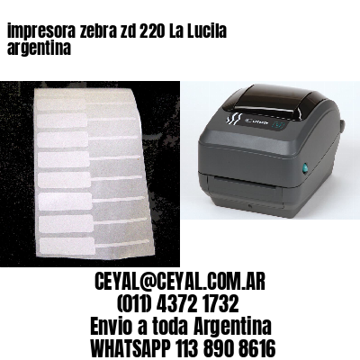 impresora zebra zd 220 La Lucila argentina
