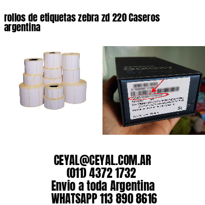 rollos de etiquetas zebra zd 220 Caseros argentina