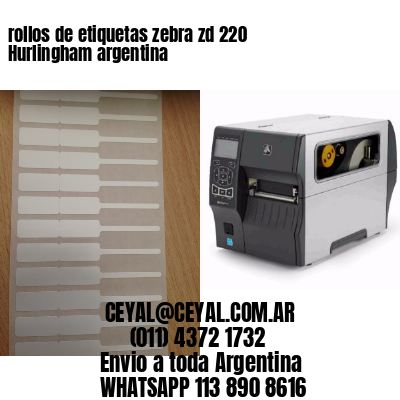 rollos de etiquetas zebra zd 220 Hurlingham argentina