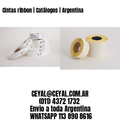 Cintas ribbon | Catálogos | Argentina