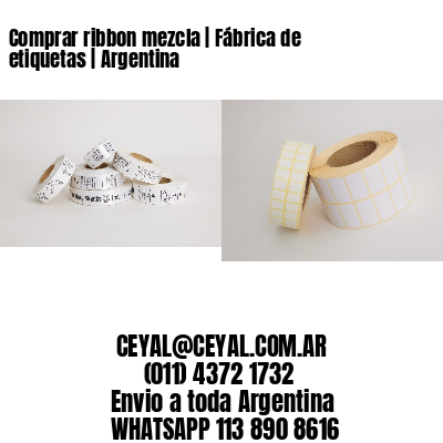 Comprar ribbon mezcla | Fábrica de etiquetas | Argentina