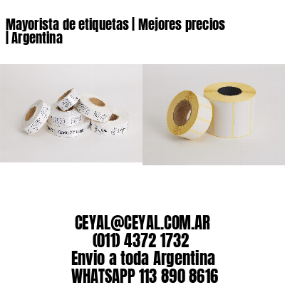 Mayorista de etiquetas | Mejores precios | Argentina