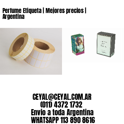 Perfume Etiqueta | Mejores precios | Argentina