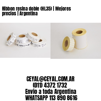 Ribbon resina doble (HL35) | Mejores precios | Argentina