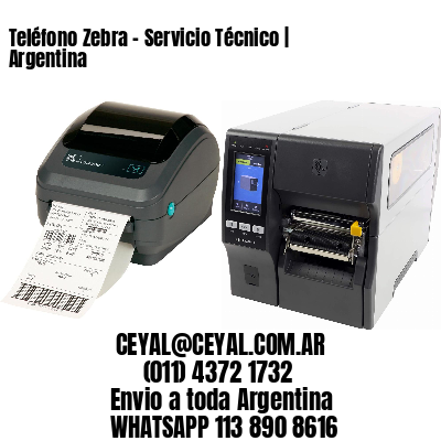 Teléfono Zebra - Servicio Técnico | Argentina