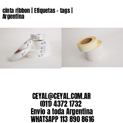 cinta ribbon | Etiquetas – tags | Argentina