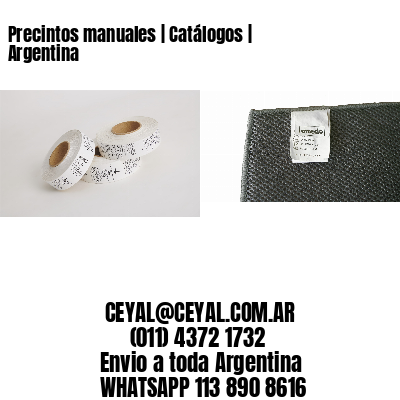 Precintos manuales | Catálogos | Argentina