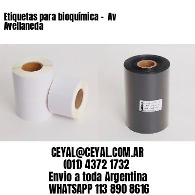 Etiquetas para bioquímica –  Av Avellaneda