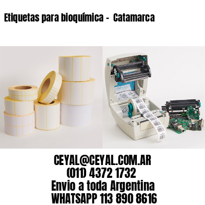 Etiquetas para bioquímica –  Catamarca