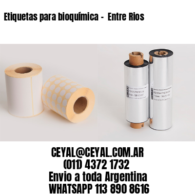 Etiquetas para bioquímica –  Entre Rios