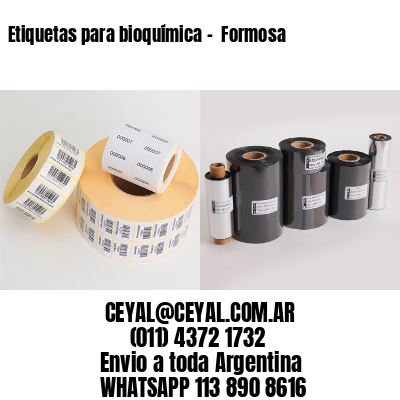 Etiquetas para bioquímica –  Formosa
