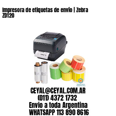 Impresora de etiquetas de envío | Zebra ZD120