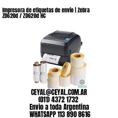 Impresora de etiquetas de envío | Zebra ZD620d / ZD620d‑HC