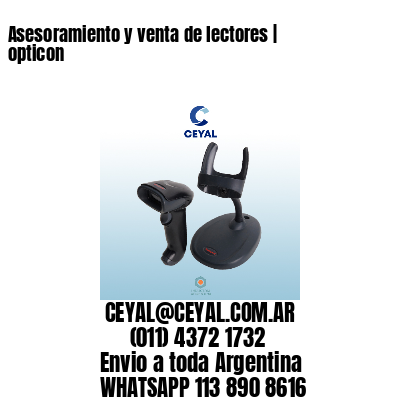 Asesoramiento y venta de lectores | opticon