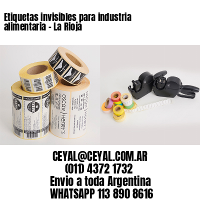 Etiquetas invisibles para industria alimentaria – La Rioja