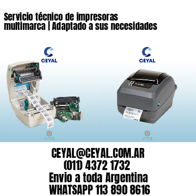 Servicio técnico de impresoras multimarca | Adaptado a sus necesidades