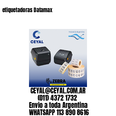 etiquetadoras Datamax