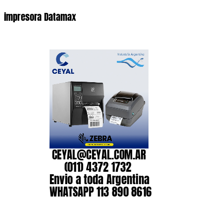 impresora Datamax