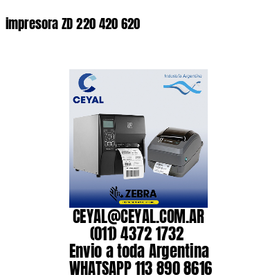 impresora ZD 220 420 620