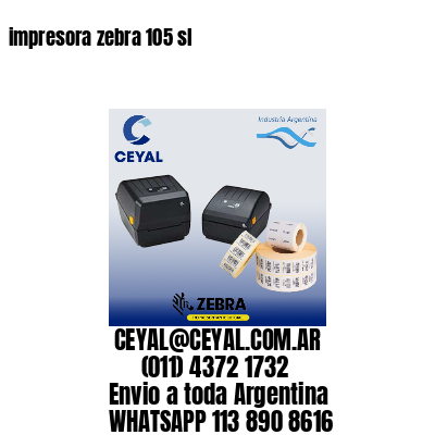 impresora zebra 105 sl