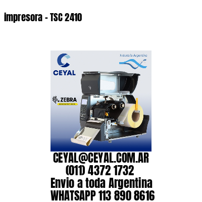 impresora - TSC 2410