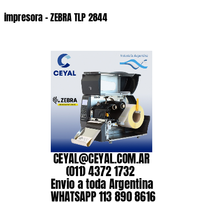 impresora – ZEBRA TLP 2844