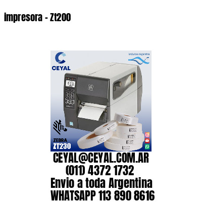 impresora – Zt200