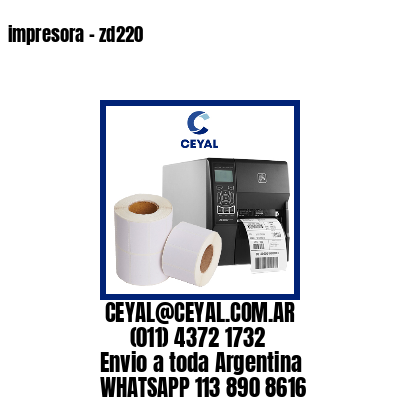 impresora - zd220