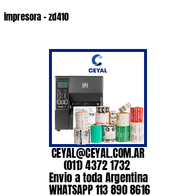 impresora – zd410