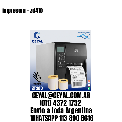 impresora – zd410