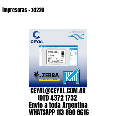 impresoras – zd220